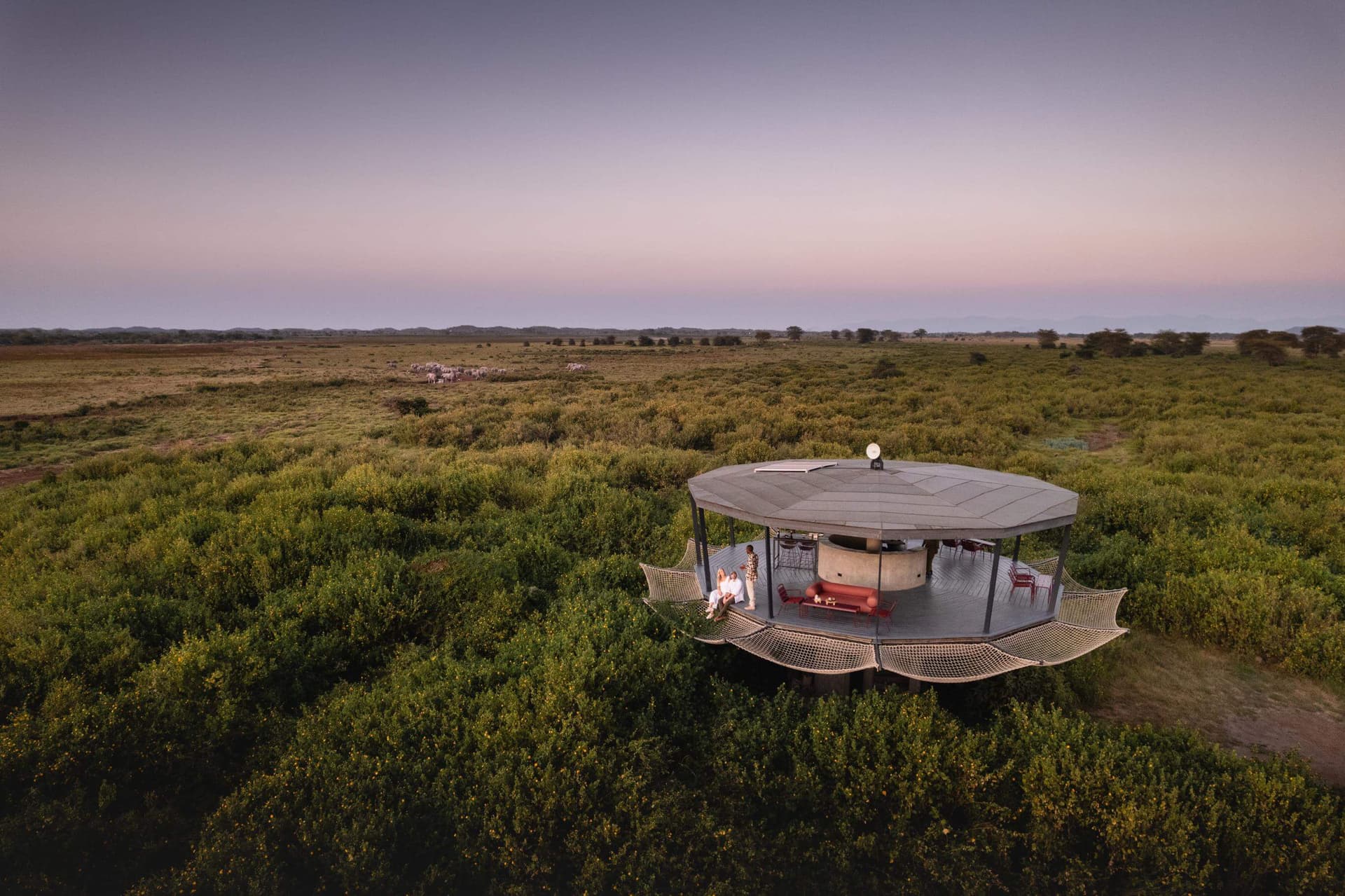 Mnara Sundowner at Angama Amboseli